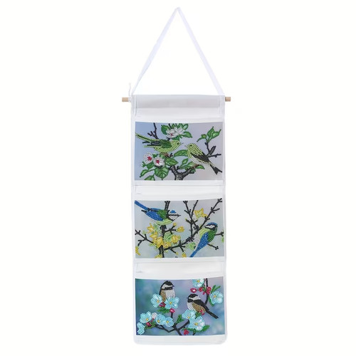 Diamond art hanging storage - art,