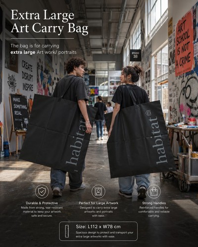 Extra large habitat art carry - extra,