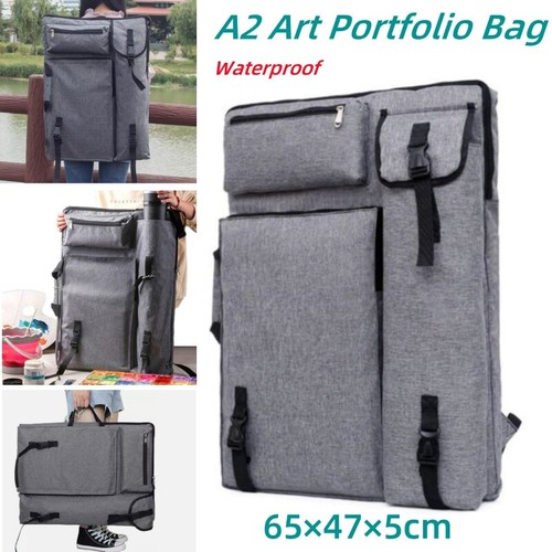 Art portfolio bag drawing - a2,
