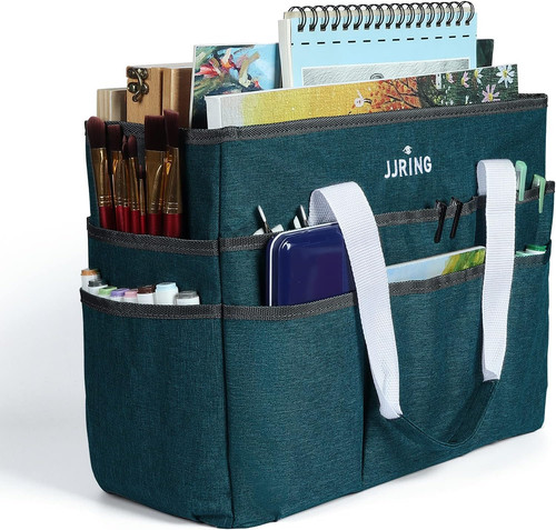 Craft organizer tote bag - organizer,