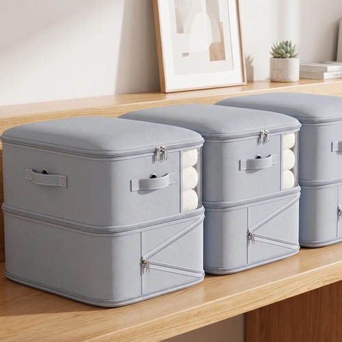 Clothes storage bags with - 4x,