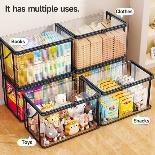 Pvc storage bag - flip, lid