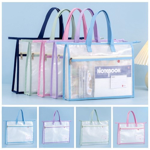 Mesh pvc art bag - bag, with