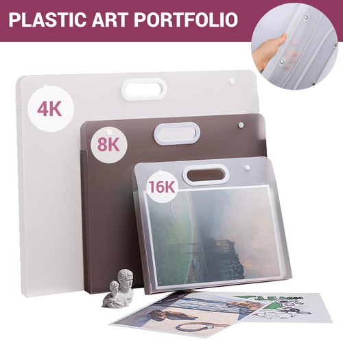 Plastic art portfolio - art, bag