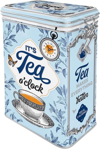 Tea caddy storage - storage, tin