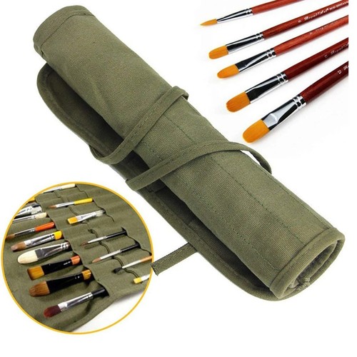 Canvas tool roll for - roll, brushes