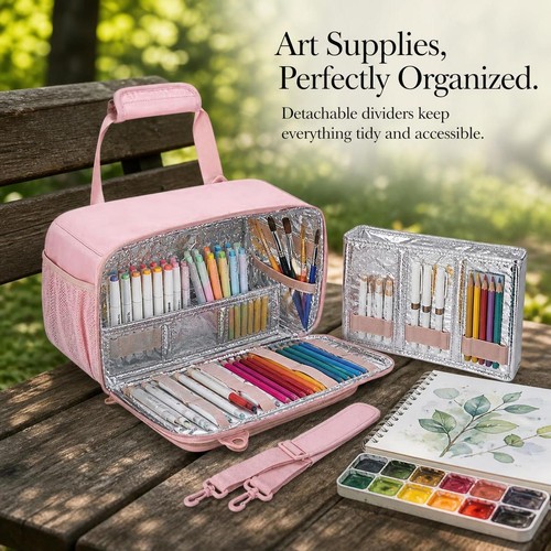 Art supply storage bag for - storage,